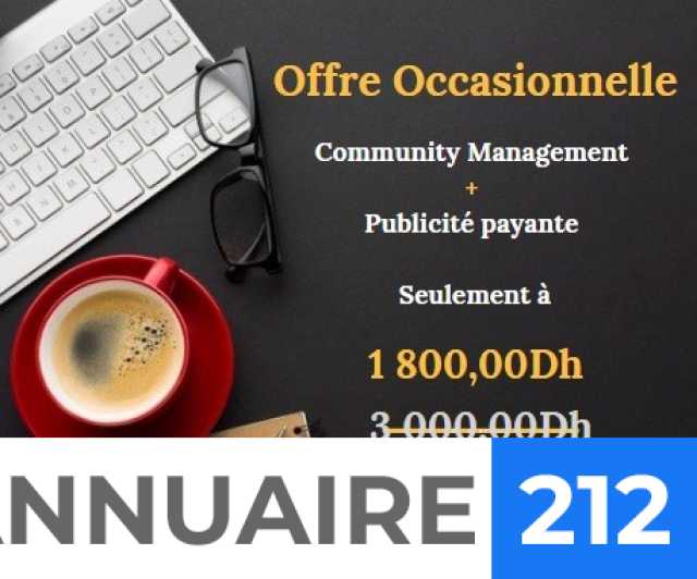 Pack community management et publicité payante