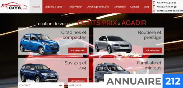 Amt cars / location de voitures agadir