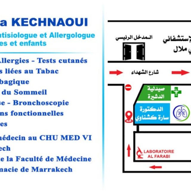 Dr Sara KECHNAOUI Pneumologue Allergologue Phtisiologue